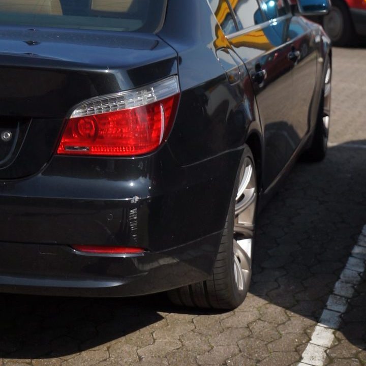 BMW e60 Heckschaden BMW e60 Unfallschaden
